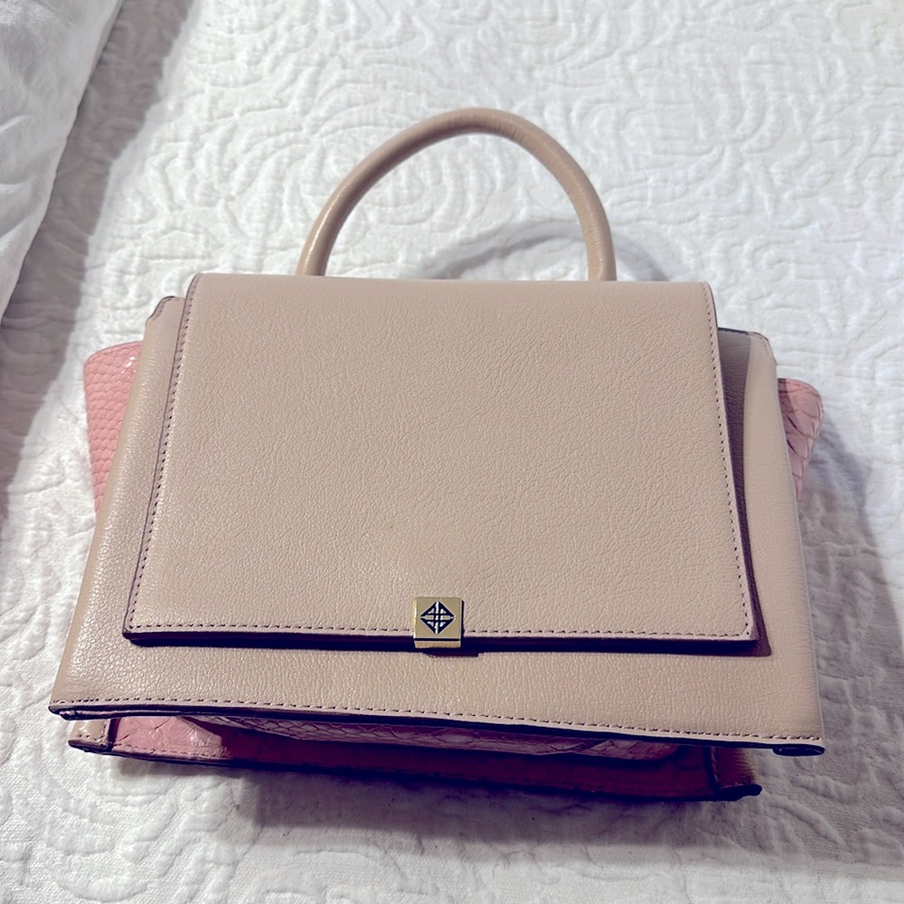 NWOT pink satchel